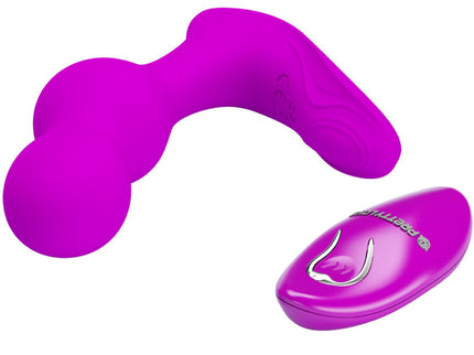 PRETTY LOVE - TERRANCE ANAL VIBRATOR MASSAGER WITH REMOTE CONTROL