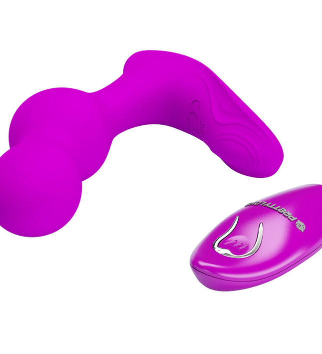 PRETTY LOVE - TERRANCE ANAL VIBRATOR MASSAGER WITH REMOTE CONTROL