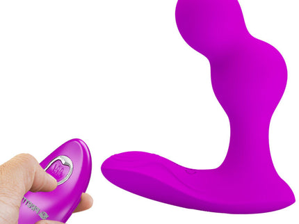 PRETTY LOVE - TERRANCE ANAL VIBRATOR MASSAGER WITH REMOTE CONTROL