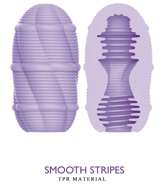 PRETTY LOVE - SMOOTH STRIPES CUPID MASTURBATOR EGG
