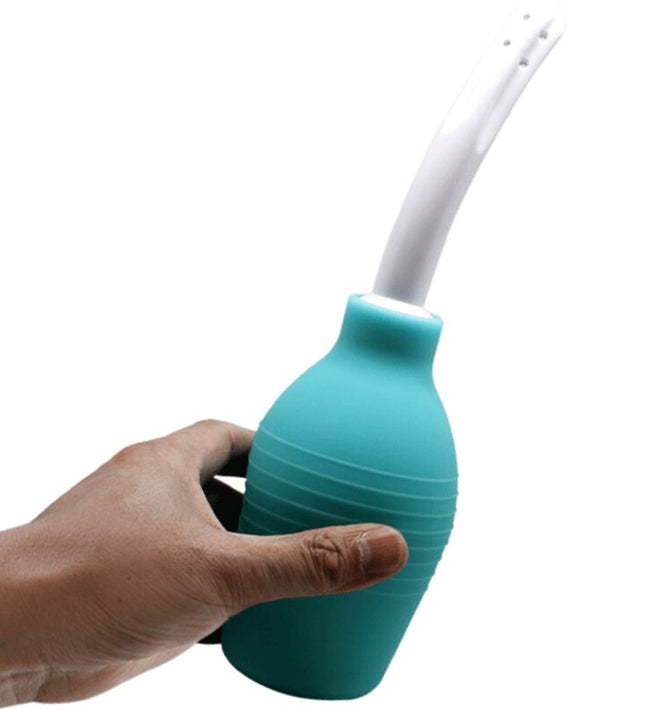 MR PLAY - ANAL PEAR BLUE RUBBER SHOWER