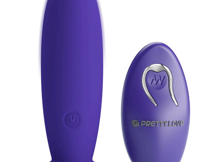 PRETTY LOVE - YOUTH PLUG ANAL VIBRATOR REMOTE CONTROL VIOLET