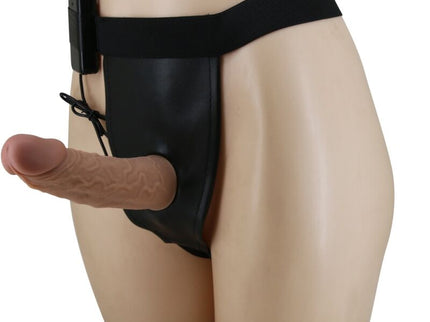 PRETTY LOVE - HARNESS BRIEFS WITH VIBRATION DILDO INCLUDED