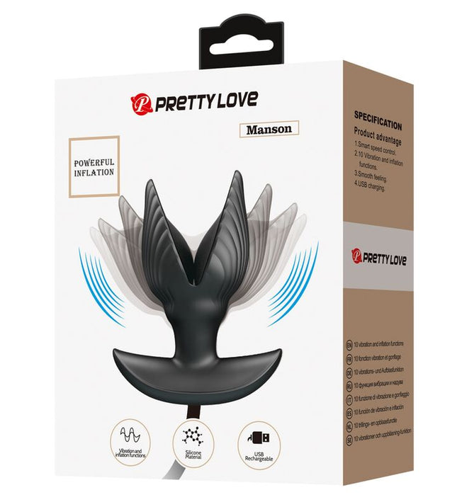 PRETTY LOVE - INFLATABLE & RECHARGEABLE ANAL PLUG