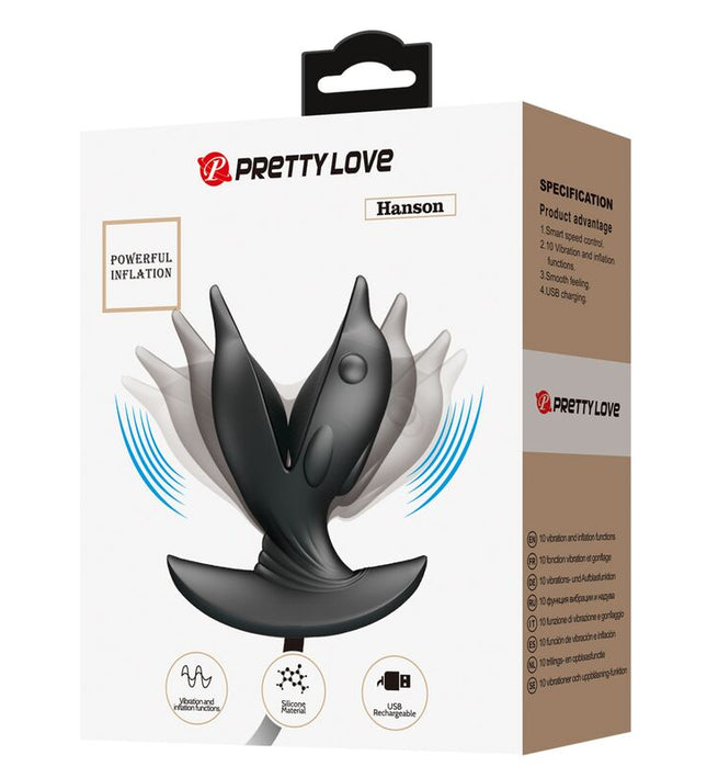 PRETTY LOVE - INFLATABLE & RECHARGEABLE DELFIN ANAL PLUG