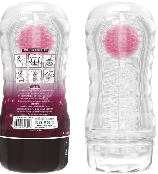 PRETTY LOVE - PINK MASTURBATOR COVER