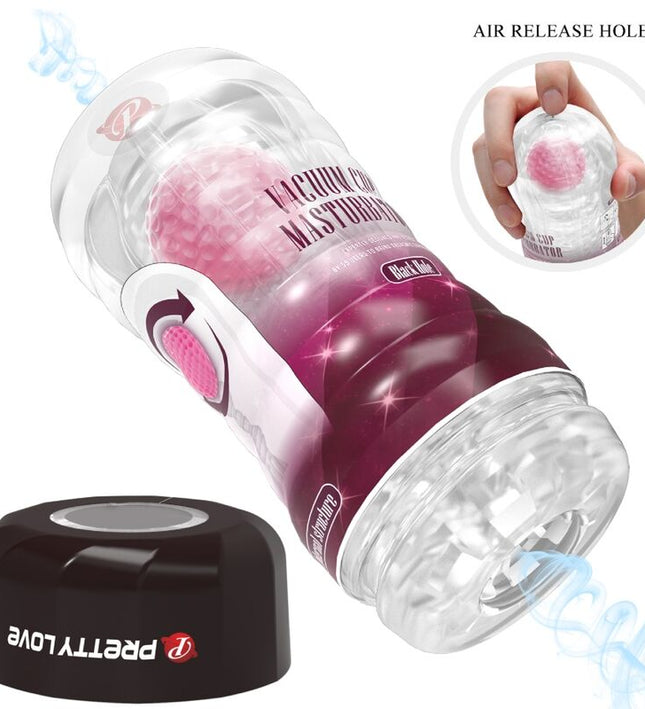 PRETTY LOVE - PINK MASTURBATOR COVER