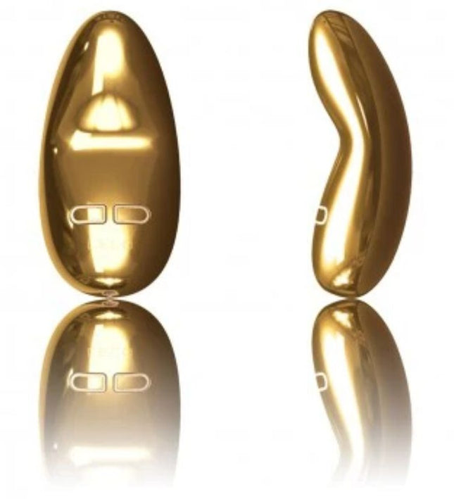 LELO - YVA MASTURBATOR WITH GOLD VIBRATION