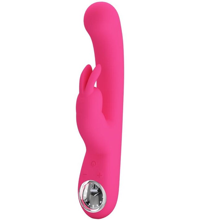 PRETTY LOVE - LAMAR RABBIT VIBRATOR & PINK G-SPOT