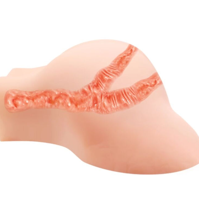 CRAZY BULL - VAGINA AND ANUS WITH REALISTIC MESH WITH VIBRATION