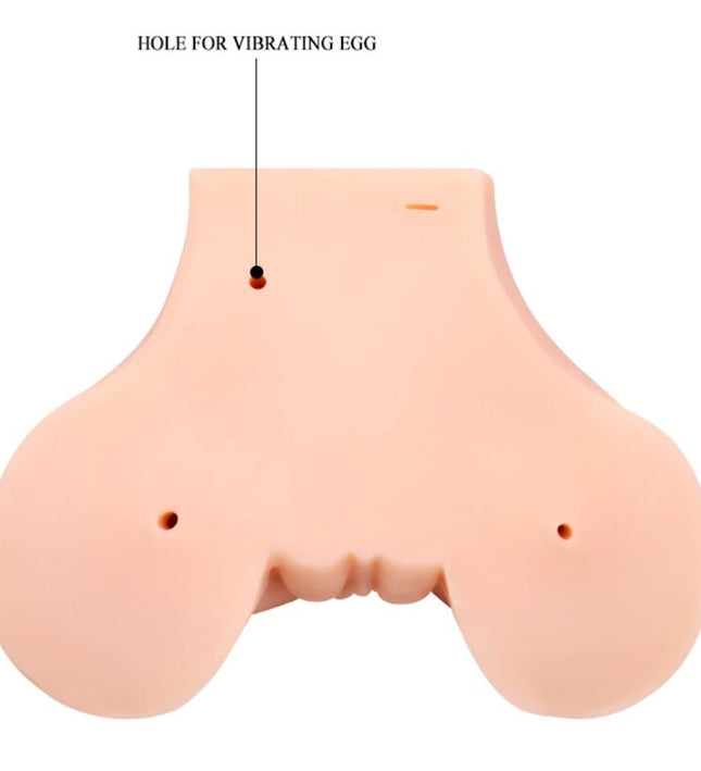 CRAZY BULL - VAGINA AND ANUS WITH REALISTIC MESH WITH VIBRATION