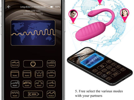 PRETTY LOVE - CATALINA PINK RECHARGEABLE VIBRATING EGG