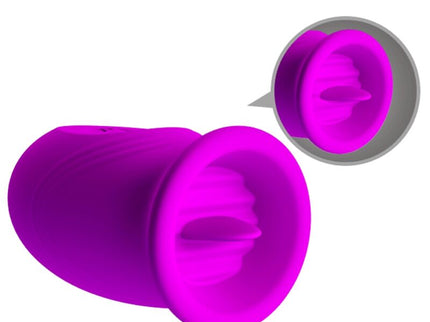 PRETTY LOVE - DAISY DUAL EGG RECHARGEABLE VIBRATOR PURPLE