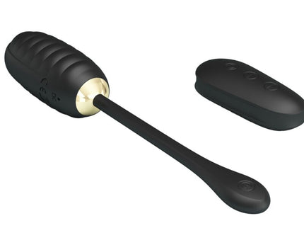 PRETTY LOVE - DOREEN LUXURY RECHARGEABLE VIBRATING EGG BLACK REMOTE CONTROL