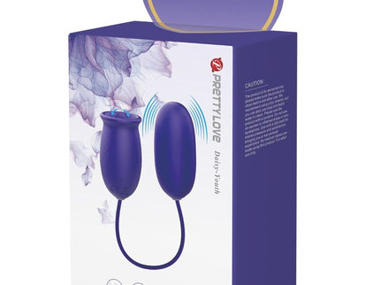 PRETTY LOVE - DAISY YOUTH VIOLET RECHARGEABLE VIBRATOR STIMULATOR