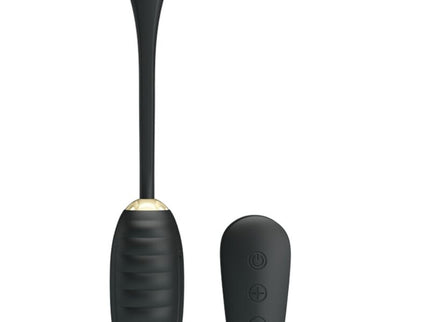 PRETTY LOVE - DOREEN LUXURY RECHARGEABLE VIBRATING EGG BLACK REMOTE CONTROL