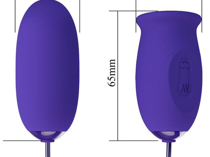 PRETTY LOVE - DAISY YOUTH VIOLET RECHARGEABLE VIBRATOR STIMULATOR
