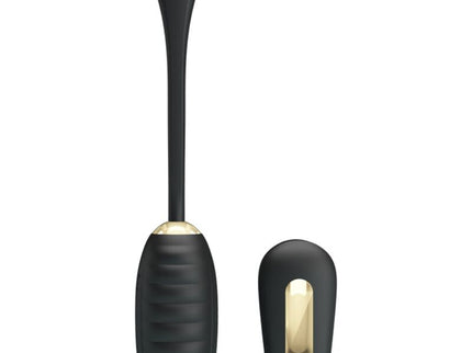 PRETTY LOVE - DOREEN LUXURY RECHARGEABLE VIBRATING EGG BLACK REMOTE CONTROL