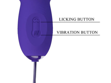 PRETTY LOVE - DAISY YOUTH VIOLET RECHARGEABLE VIBRATOR STIMULATOR