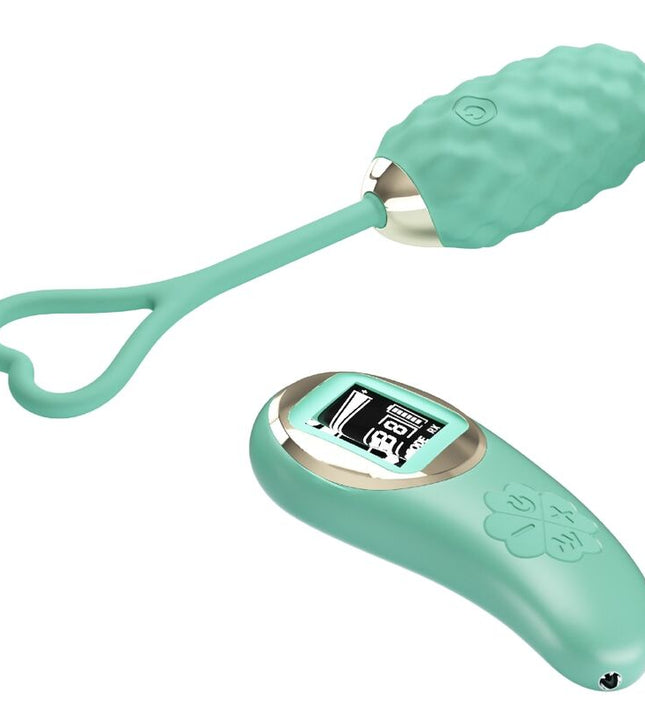 PRETTY LOVE - VIVIAN GREEN REMOTE CONTROL VIBRATING EGG