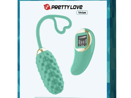 PRETTY LOVE - VIVIAN GREEN REMOTE CONTROL VIBRATING EGG