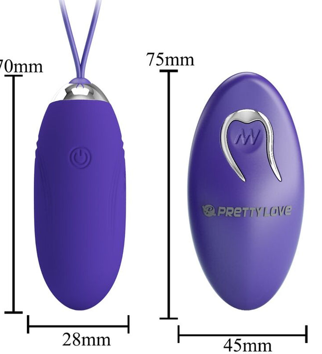 PRETTY LOVE - JENNY YOUTH VIOLATING EGG REMOTE CONTROL VIOLET