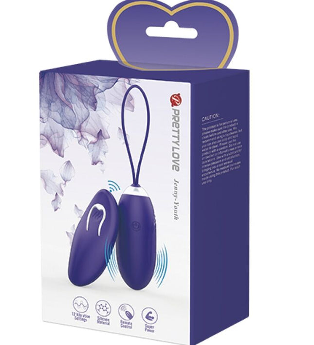 PRETTY LOVE - JENNY YOUTH VIOLATING EGG REMOTE CONTROL VIOLET