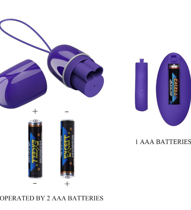 PRETTY LOVE - ARVIN YOUTH VIOLATING EGG REMOTE CONTROL VIOLET