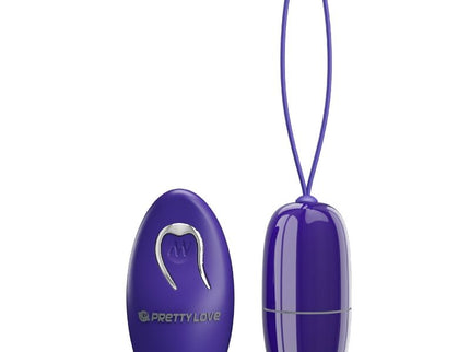 PRETTY LOVE - SELKIE YOUTH MINI VIBRATING EGG VIOLET REMOTE CONTROL