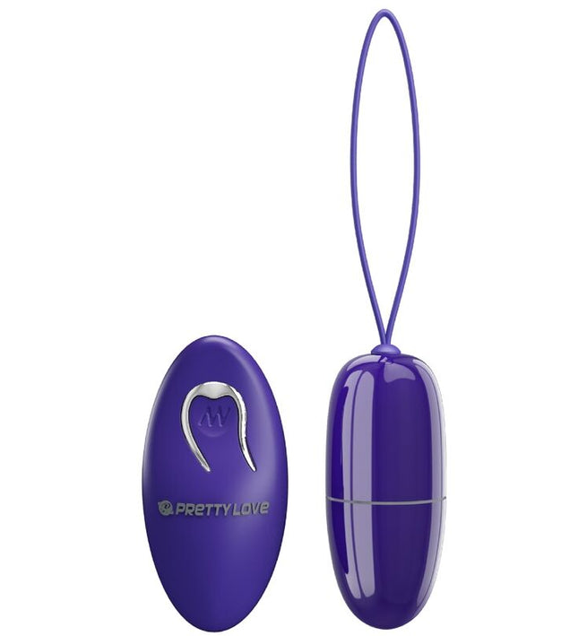 PRETTY LOVE - SELKIE YOUTH MINI VIBRATING EGG VIOLET REMOTE CONTROL