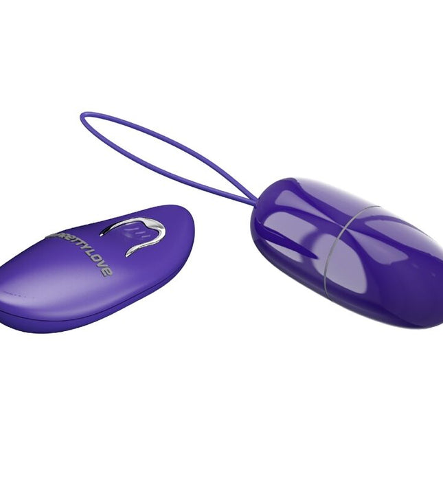 PRETTY LOVE - SELKIE YOUTH MINI VIBRATING EGG VIOLET REMOTE CONTROL