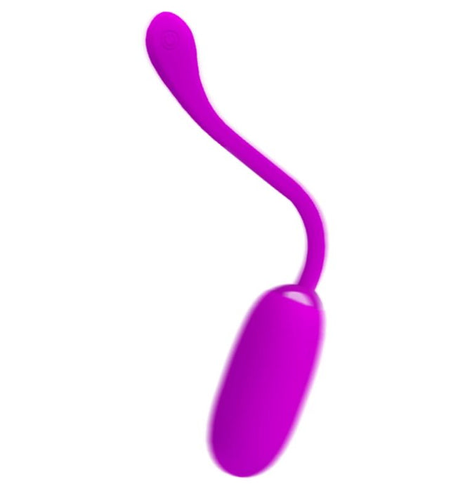 PRETTY LOVE - JULIUS WATERPROOF-RECHARGEABLE VIBRATING EGG PURPLE