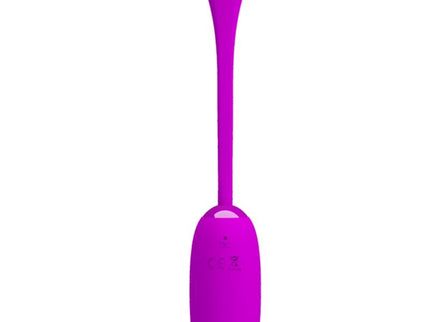 PRETTY LOVE - JULIUS WATERPROOF-RECHARGEABLE VIBRATING EGG PURPLE