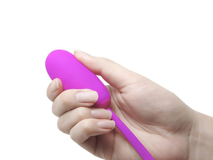 PRETTY LOVE - JULIUS WATERPROOF-RECHARGEABLE VIBRATING EGG PURPLE