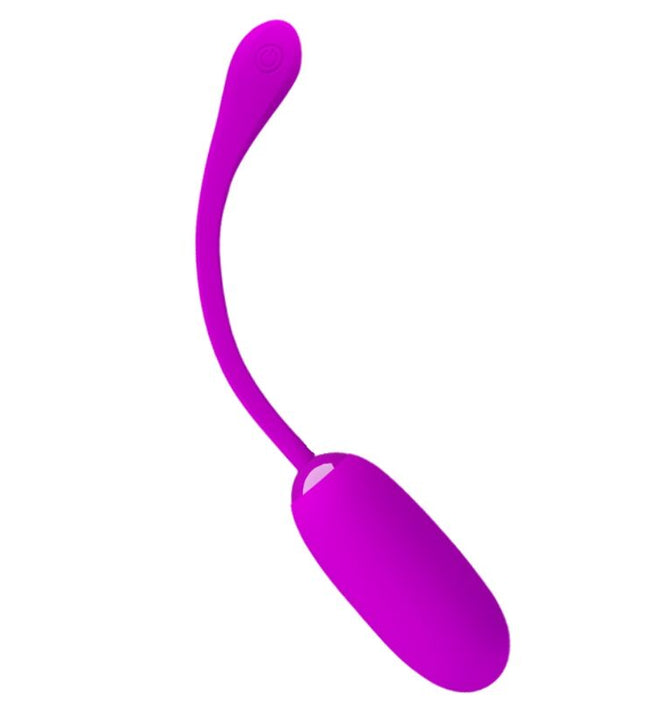 PRETTY LOVE - JULIUS WATERPROOF-RECHARGEABLE VIBRATING EGG PURPLE