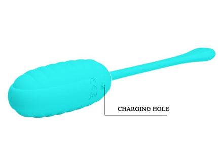 PRETTY LOVE - KIRK RECHARGEABLE VIBRATING EGG LIGHT GREEN