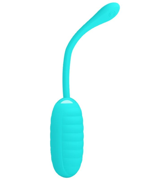 PRETTY LOVE - KIRK RECHARGEABLE VIBRATING EGG LIGHT GREEN