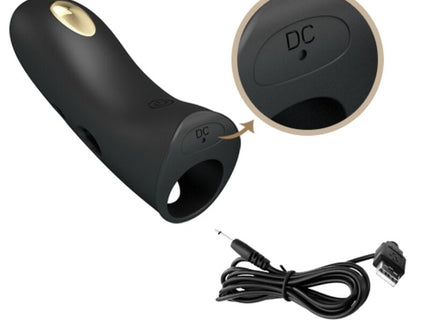 PRETTY LOVE - MARICO BLACK ELECTRO-STIMULATOR FINGER COVER