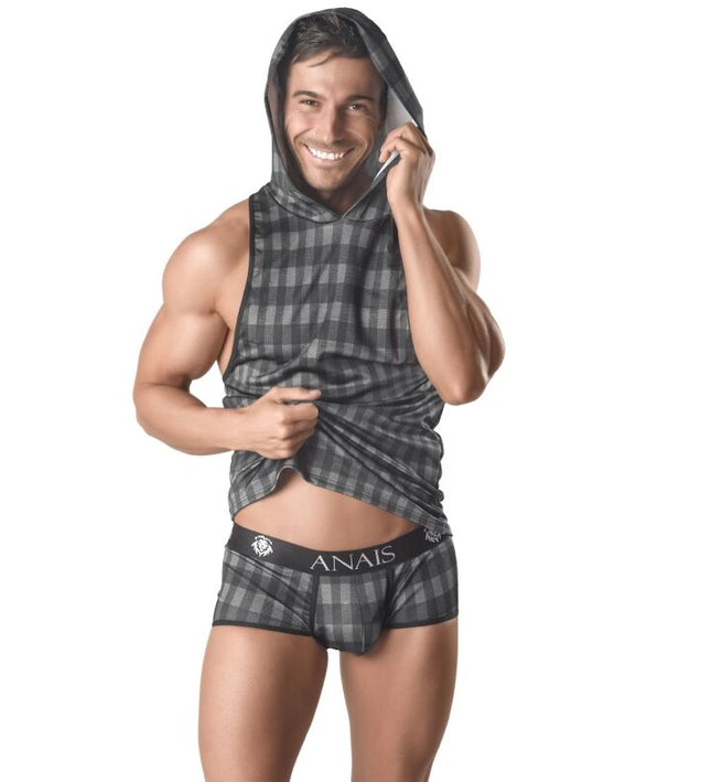 ANAIS MEN - AEGIS HOODED T-SHIRT L