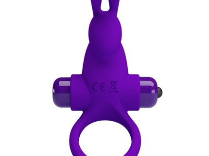 PRETTY LOVE - VIBRATOR RING I RABBIT FOR PURPLE PENIS