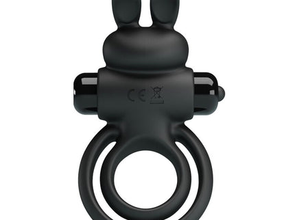 PRETTY LOVE - VIBRATOR III RABBIT RING FOR BLACK PENIS