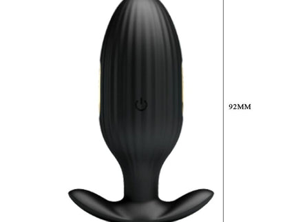 PRETTY LOVE - JEFFERSON APP CONTROLLED ANAL PLUG BLACK