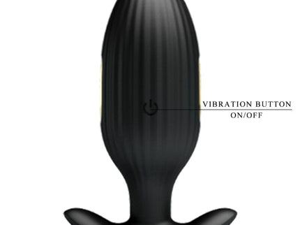 PRETTY LOVE - JEFFERSON APP CONTROLLED ANAL PLUG BLACK