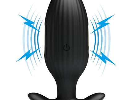 PRETTY LOVE - JEFFERSON APP CONTROLLED ANAL PLUG BLACK