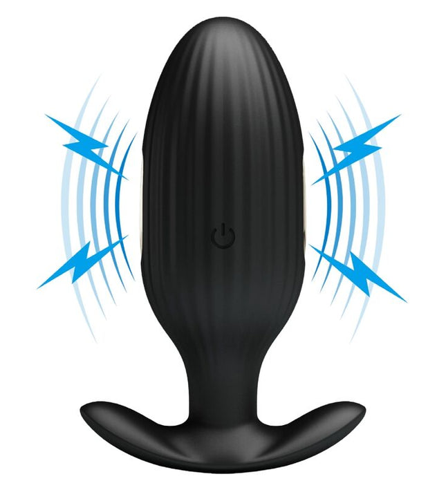 PRETTY LOVE - JEFFERSON APP CONTROLLED ANAL PLUG BLACK