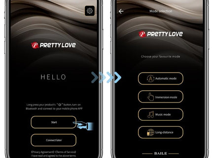 PRETTY LOVE - JEFFERSON APP CONTROLLED ANAL PLUG BLACK