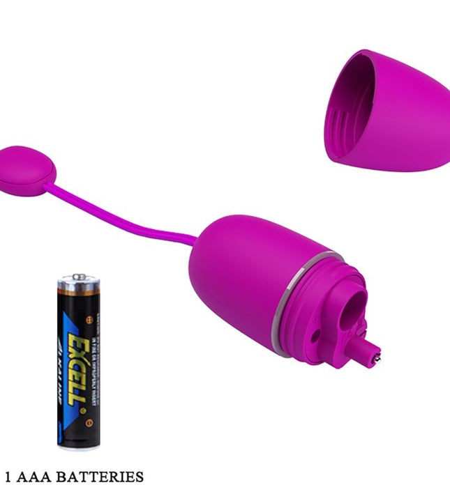 PRETTY LOVE - NYMPH VIBRATING EGG APP CONTROLLED PURPLE
