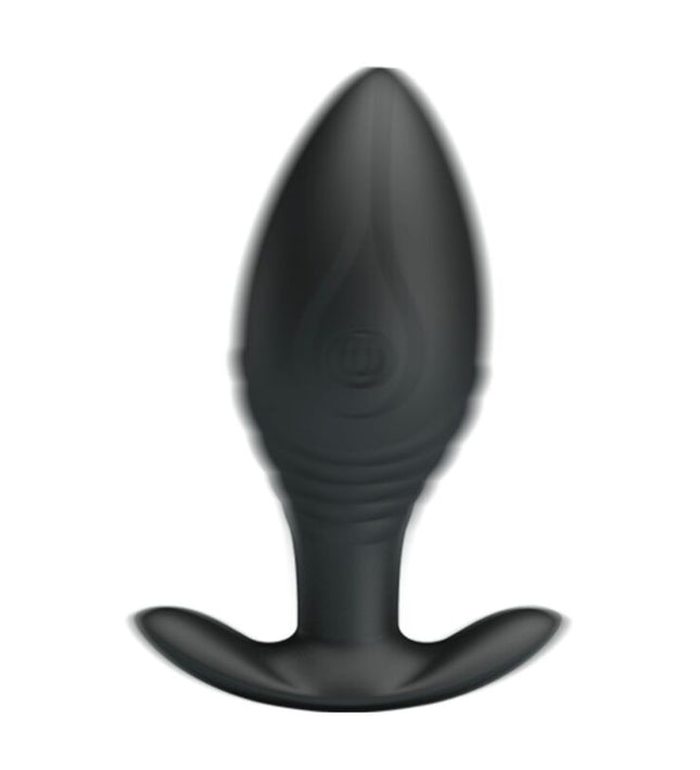 PRETTY LOVE - REGINA ANAL PLUG RECHARGEABLE VIBRATOR BLACK