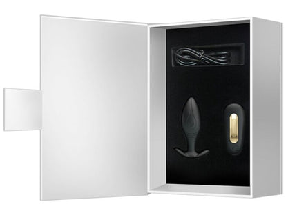 PRETTY LOVE - REGINA ANAL PLUG RECHARGEABLE VIBRATOR BLACK