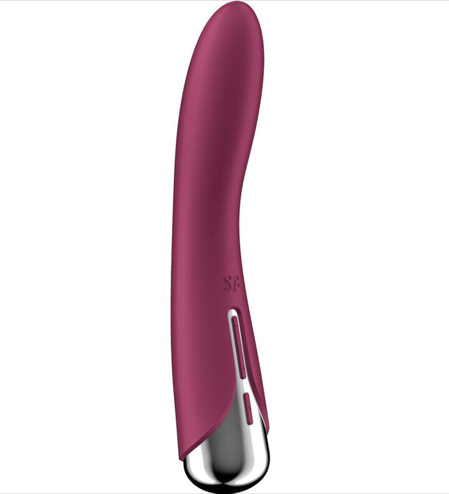 SATISFYER - SPINNING VIBE 1 G-SPOT ROTATOR VIBRATOR RED